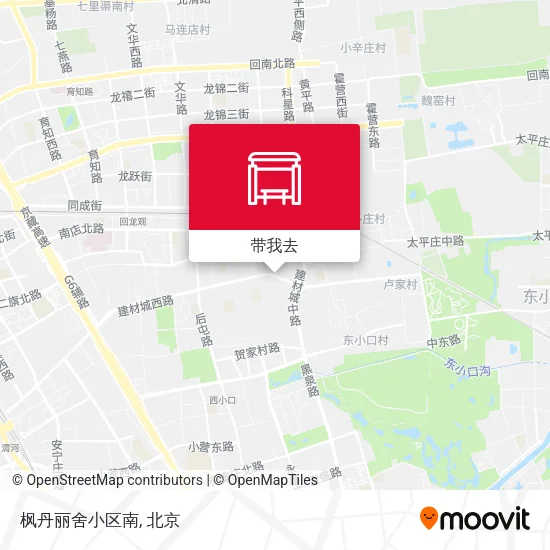 枫丹丽舍小区南地图