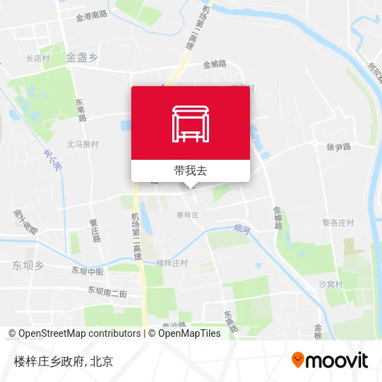 楼梓庄乡政府地图