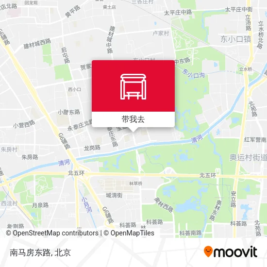 南马房东路地图
