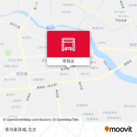 香河家具城地图