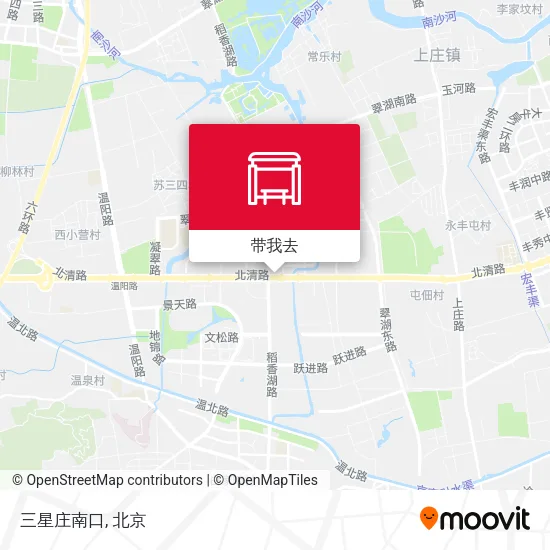 三星庄南口地图