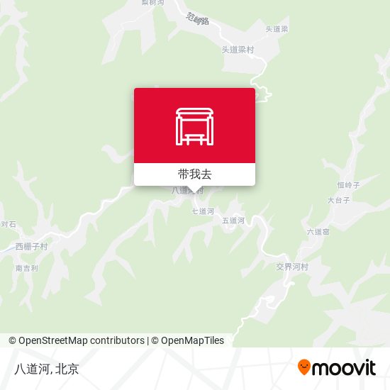 八道河地图