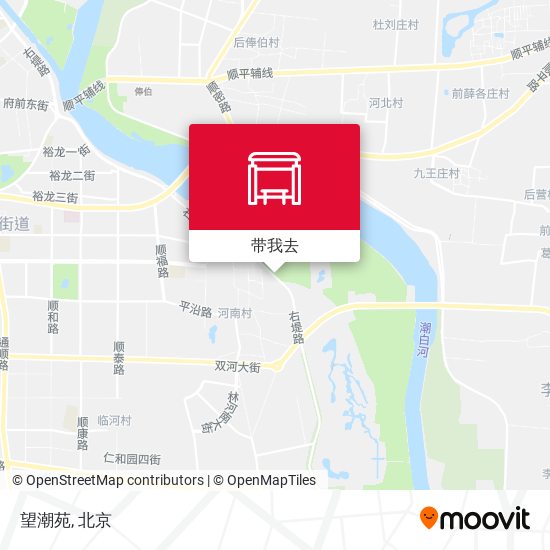 望潮苑地图