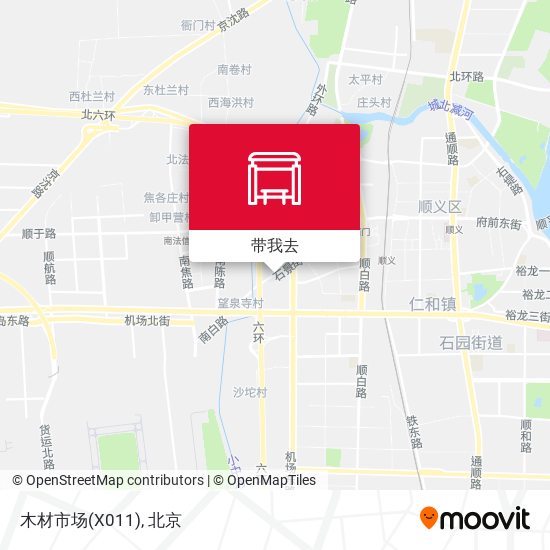 木材市场(X011)地图
