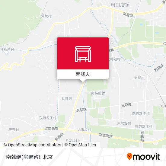 南韩继(房易路)地图