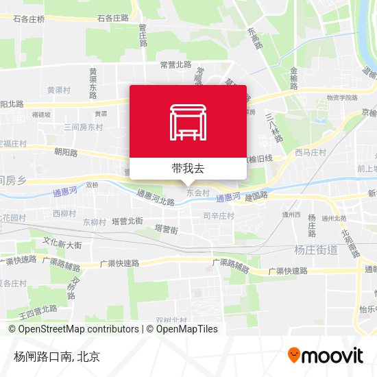 杨闸路口南地图
