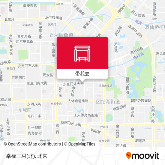 幸福三村(北)地图