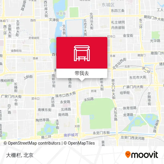 大栅栏地图