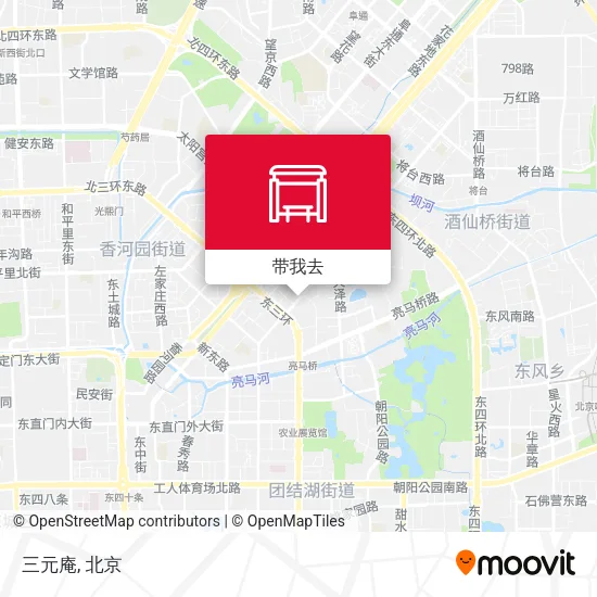 三元庵地图