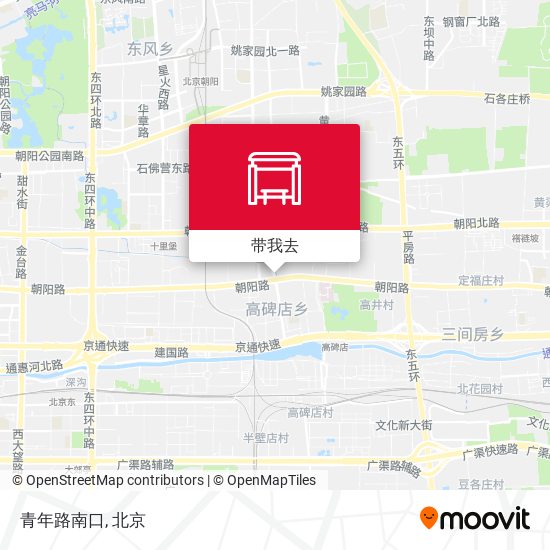 青年路南口地图