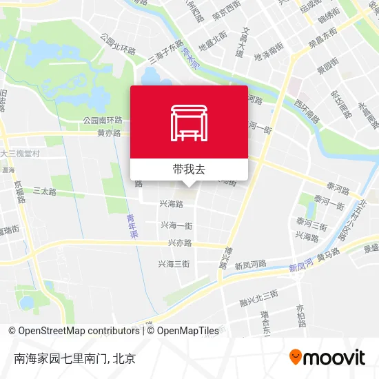南海家园七里南门地图
