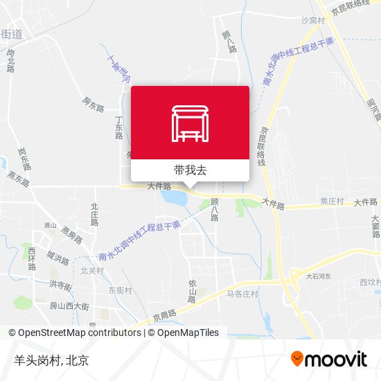 羊头岗村地图