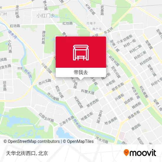 天华北街西口地图