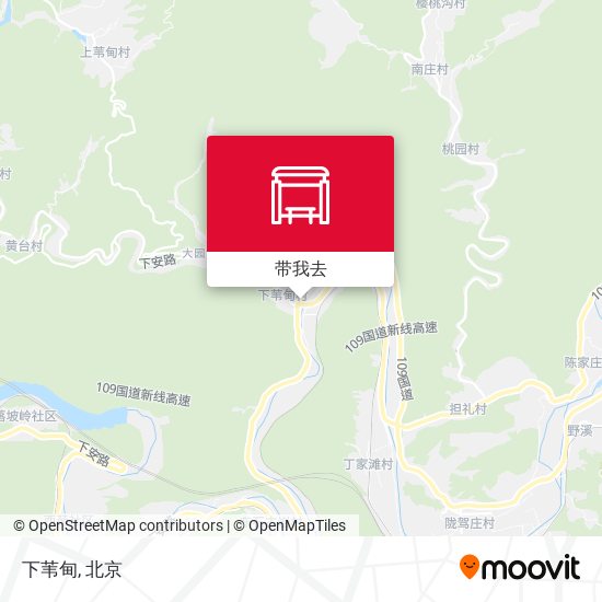 下苇甸地图