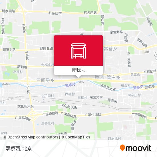 双桥西地图