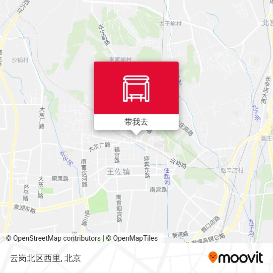 云岗北区西里地图
