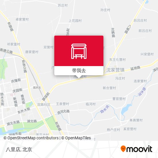 八里店地图
