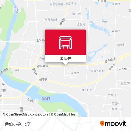 俸伯小学地图