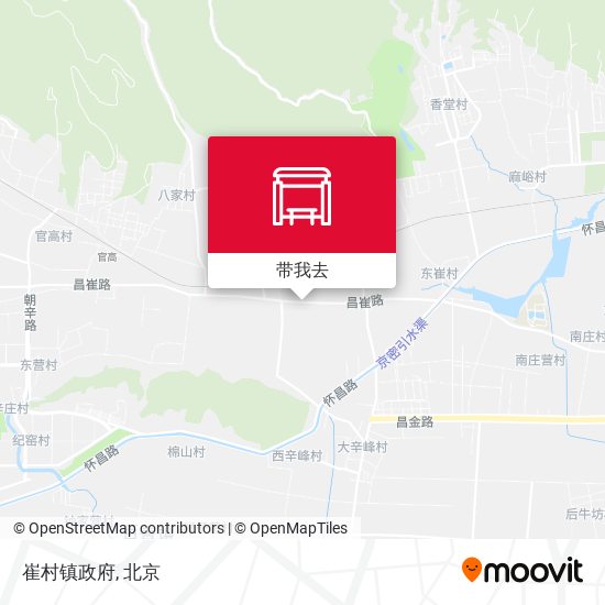 崔村镇政府地图
