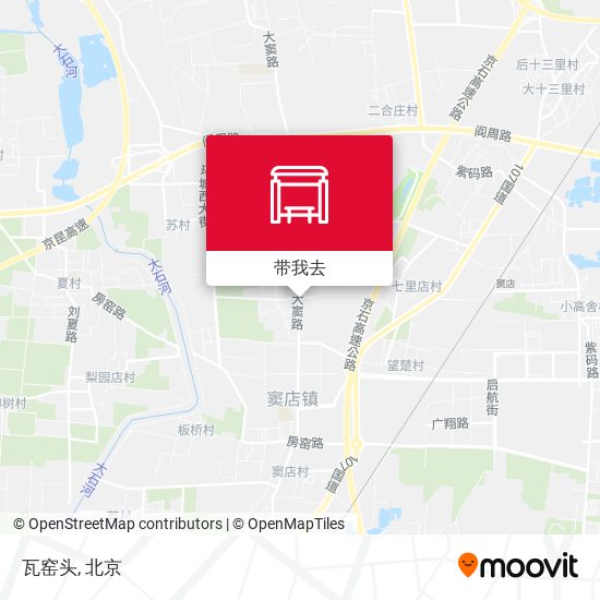 瓦窑头地图