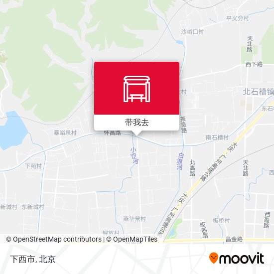 下西市地图