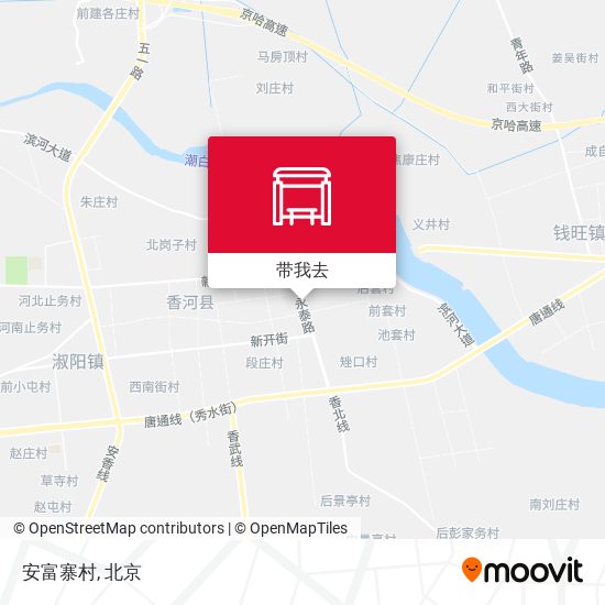 安富寨村地图