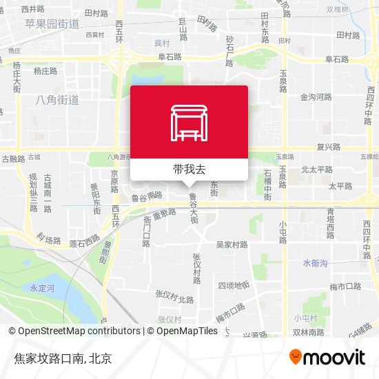 焦家坟路口南地图