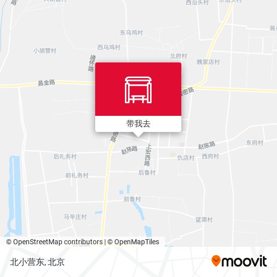 北小营东地图