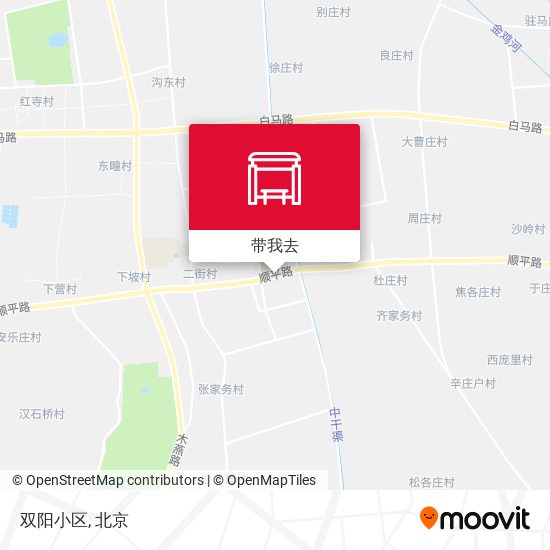 双阳小区地图