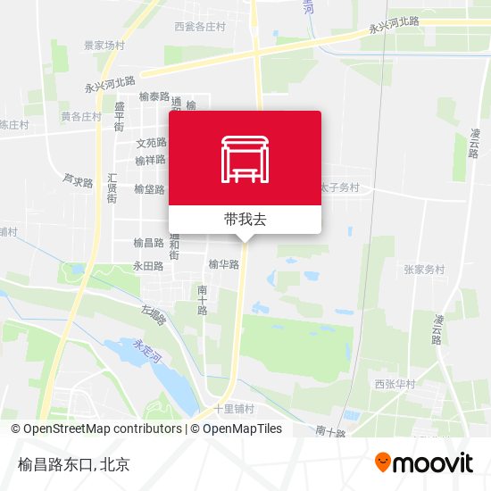 榆昌路东口地图