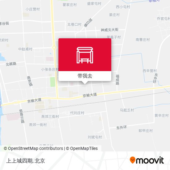 上上城四期地图