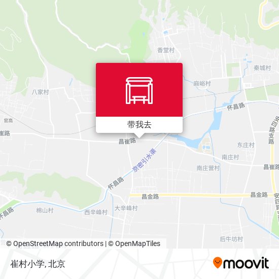 崔村小学地图