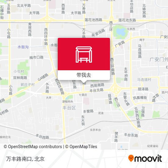 万丰路南口地图