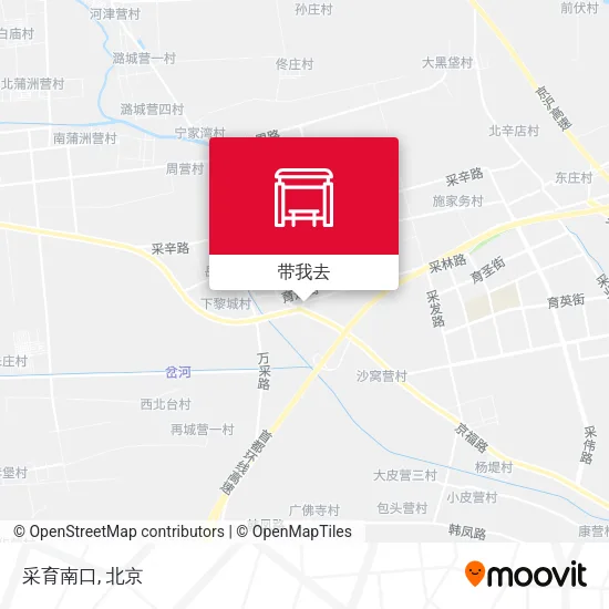 采育南口地图