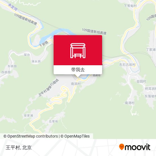 王平村地图