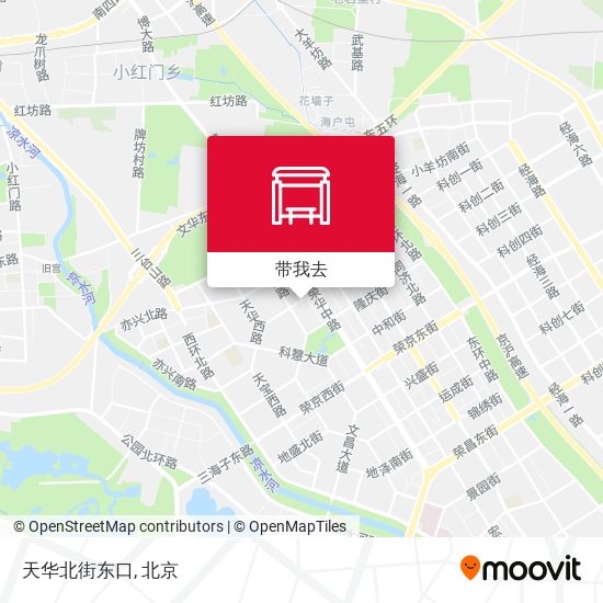 天华北街东口地图