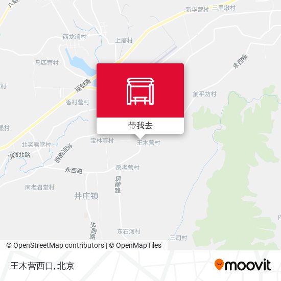 王木营西口地图