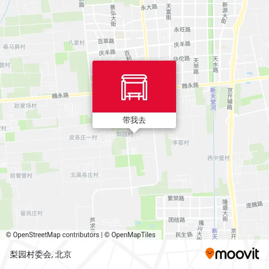 梨园村委会地图
