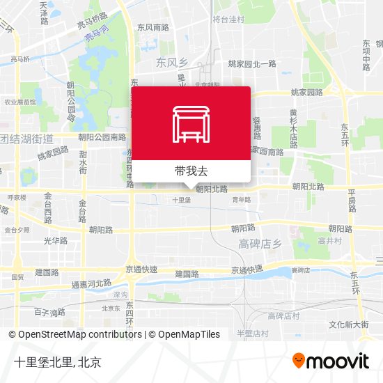 十里堡北里地图