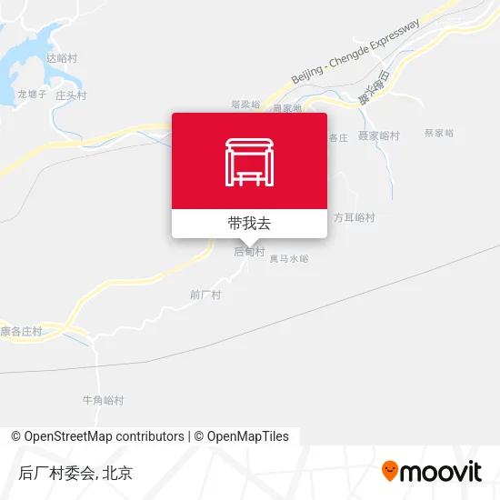 后厂村委会地图