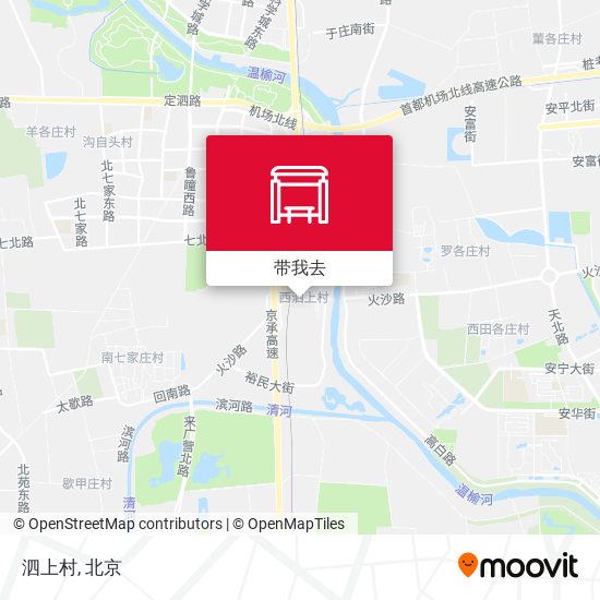 泗上村地图