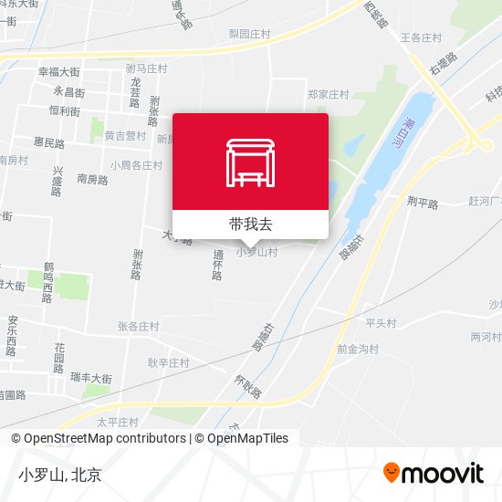 小罗山地图