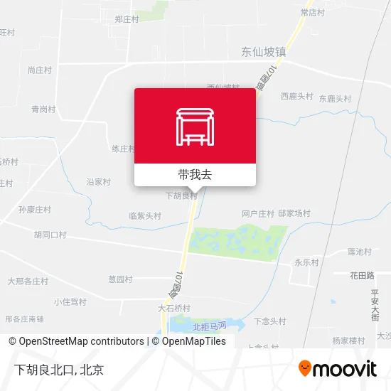 下胡良北口地图