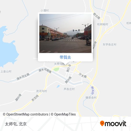 太师屯地图