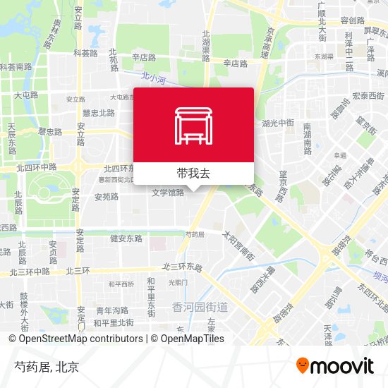 芍药居地图