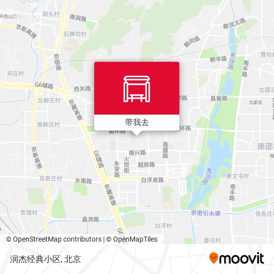 润杰经典小区地图