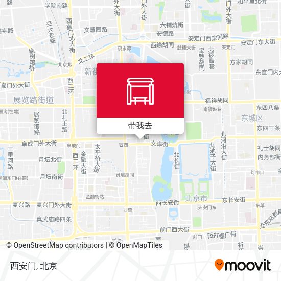 西安门地图