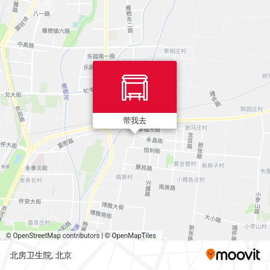 北房卫生院地图