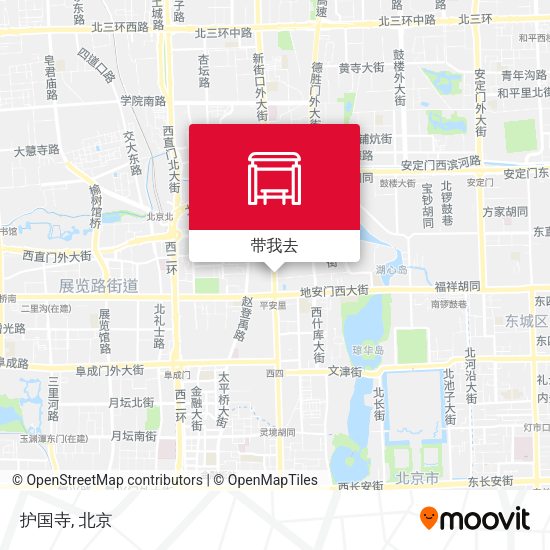 护国寺地图