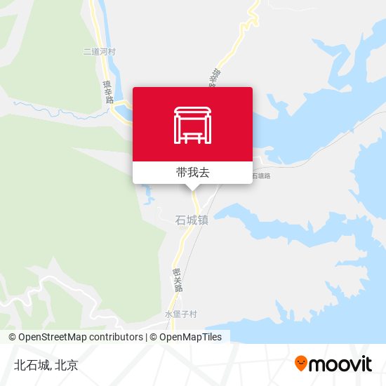 北石城地图